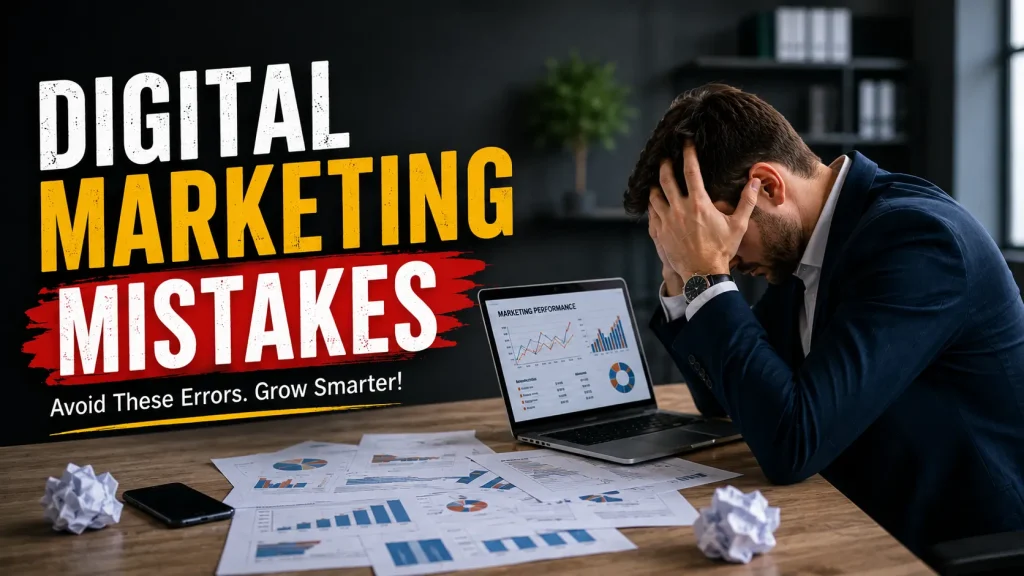 Digital Marketing Mistakes That Are Killing Your Growth